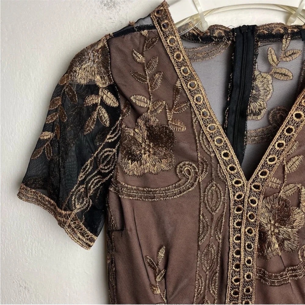 HAUTE MONDE Embroidery Romper